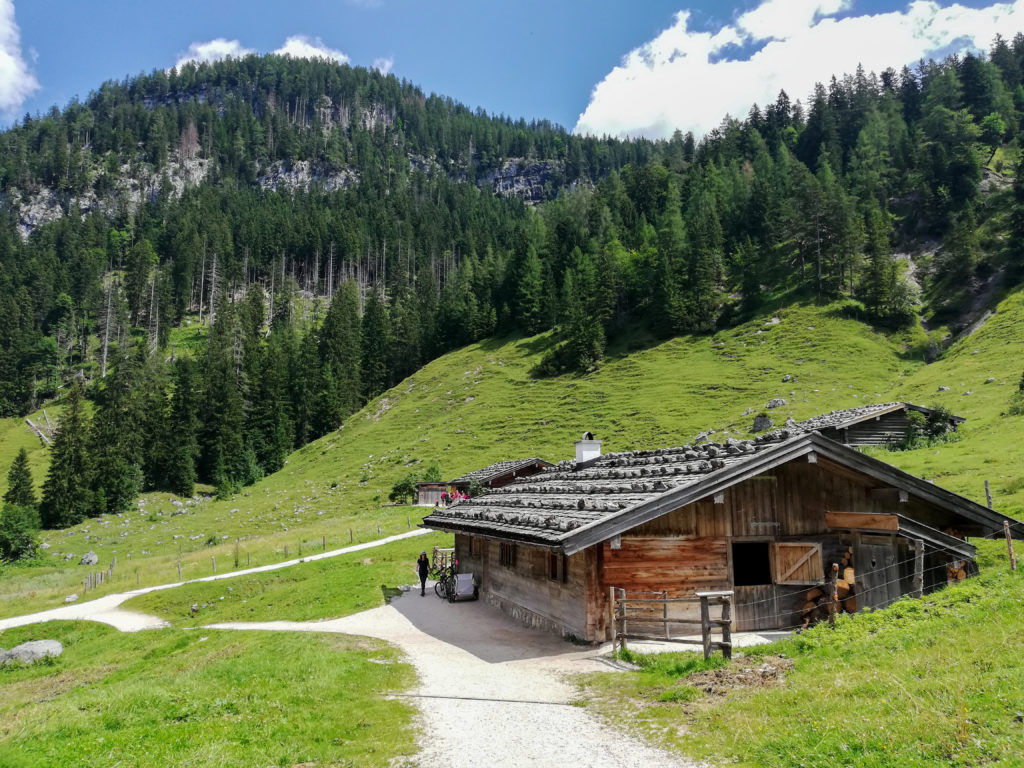 Bindalm kurz vor Hirschbichl, Nationalpark Berchtesgaden